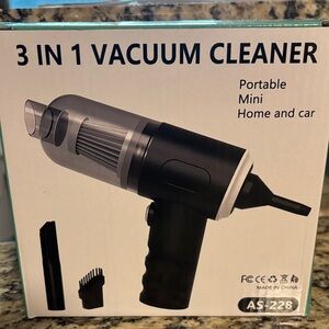 3 in 1 Portable Vacuum Cleaner ~ Wireless AS-228